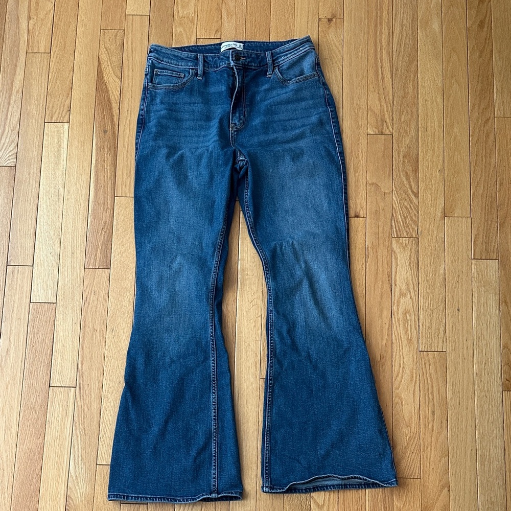 Abercrombie & Fitch Dark Blue Flare